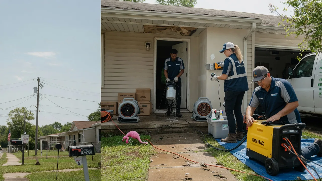 Storm Damage Water Removal in Grand Saline, TX near me